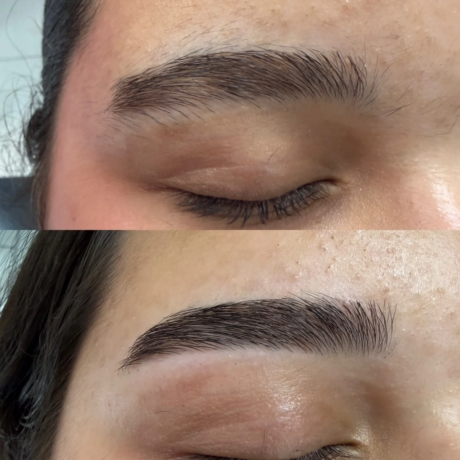 Arden Beauty kaş tasarımı uygulama sonucu